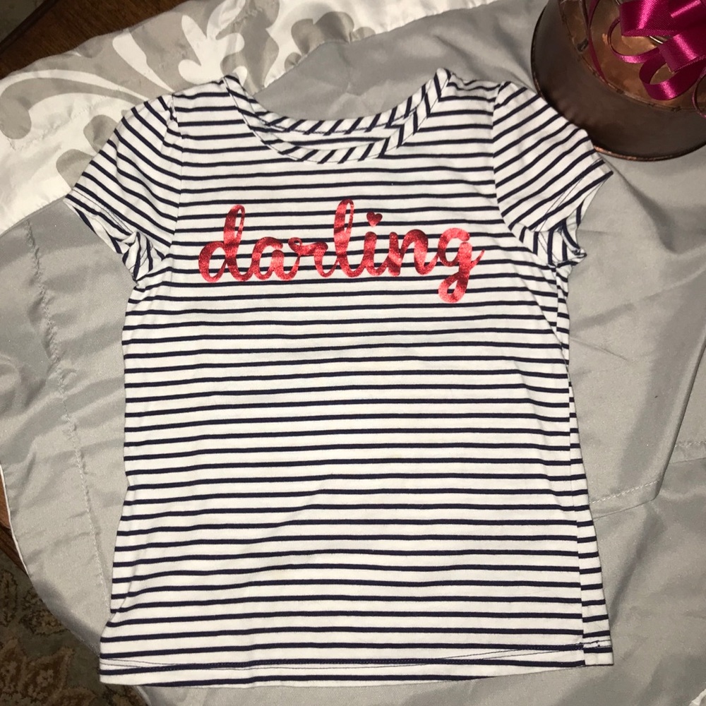 Epic Threads  Striped short sleeve top.  S…